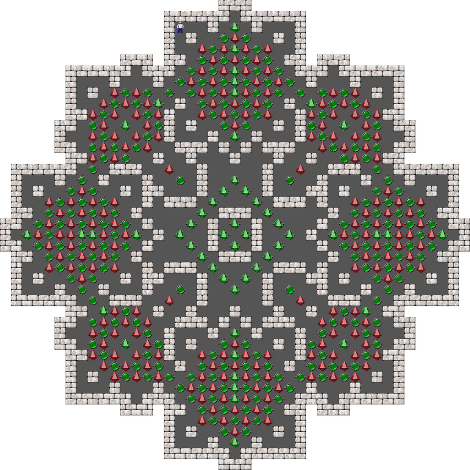 Sokoban David W. Skinner Arranged level 308